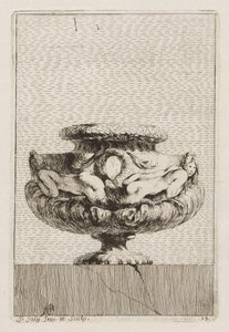 Conjunto de Vasos: Placa 13, 1746. de Jacques Francois Joseph Saly