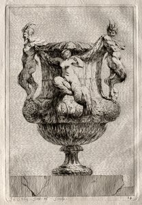 Conjunto de Vasos: Placa 14, 1746. de Jacques Francois Joseph Saly