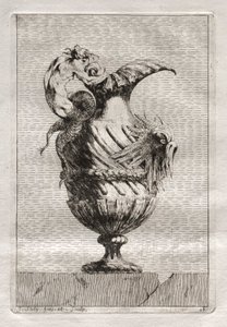 Conjunto de Vasos: Placa 16, 1746. de Jacques Francois Joseph Saly