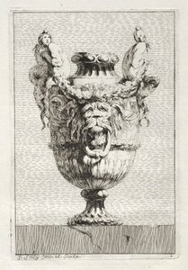 Conjunto de Vasos: Placa 1, 1746. de Jacques Francois Joseph Saly