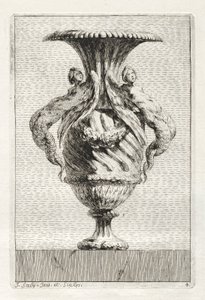Conjunto de Vasos: Placa 4, 1746. de Jacques Francois Joseph Saly