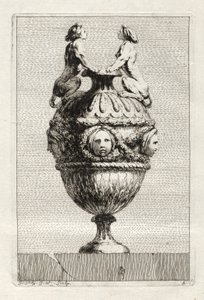 Conjunto de Vasos: Placa 5, 1746. de Jacques Francois Joseph Saly