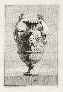 Conjunto de Vasos: Placa 7, 1746. de Jacques Francois Joseph Saly