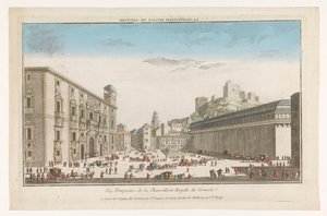 Vista da Real Chancillería em Granada
La Chancellerie Royale de Grenade (título sobre o objecto) de Jacques Gabriel Huquier