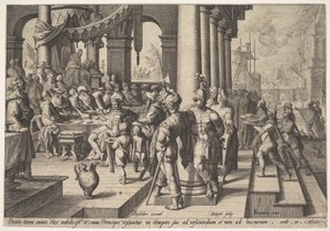 Alegoria do governo de um rei sábio, 1588. de Jacques II de Gheyn