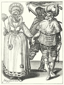 Mascarada (gravura) de Jacques II de Gheyn