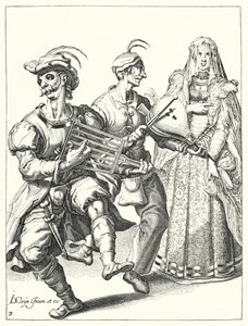 Mascarada (gravura) de Jacques II de Gheyn