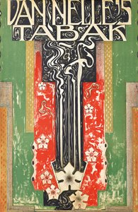 Cartaz de propaganda de tabaco da Van Nelle de Jacques Jongert