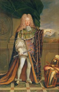 Retrato de René de Froulay, Conde de Tessé, c.1703 (óleo sobre tela) de Jacques Laumosnier