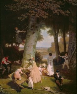 O playground (La Place de Jeux). 1830
