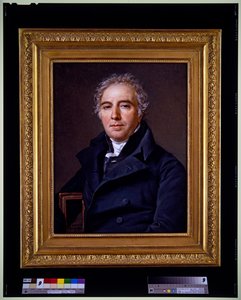 Um retrato de D.V. Ramel de Nogaret de Jacques Louis David