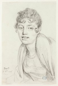 Busto de Angelique Mongez de Jacques Louis David