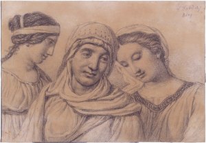 Holandês: Três mulheres de Jacques Louis David
