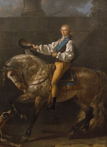 Retrato equestre de Stanisław Kostka Potocki de Jacques Louis David