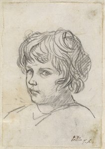 Cabeça de um menino de Jacques Louis David