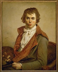 Jaques Louis David, autorretrato ... de Jacques Louis David