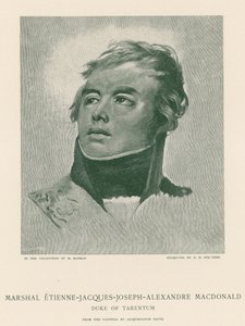 Marechal Etienne-Jacques-Joseph-Alexandre Macdonald de Jacques Louis David