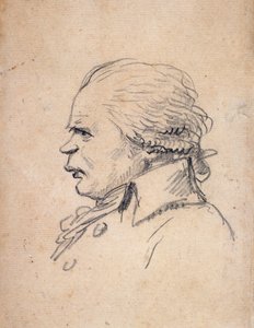 Retrato caricatural de Danton (caricatura) de Jacques Louis David