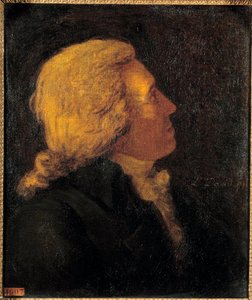 Retrato de Bertrand Barere de Vieuzac (1755-1841), membro do Comité de Pintura Pública de Salut por Jacques Louis David (1748-1825) 1790 Sun. 0,55 x 0,46 m de Jacques Louis David