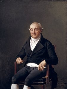 Retrato de Cooper Penrose, 1802 de Jacques Louis David
