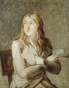 Retrato de um jovem; Retrato de um jovem, 1793 de Jacques Louis David