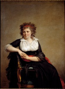 Retrato de Jeanne Robertine Rilliet Marquise d