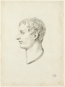 Perfil de Napoleão de Jacques Louis David