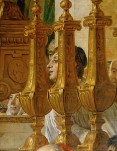 A coroação de Napoleão em Notre-Dame ... de Jacques Louis David