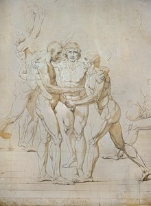 Esboço para o juramento do Jeu de Paume ... de Jacques Louis David