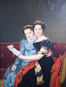 Zenaide e Charlotte Bonaparte de Jacques Louis David