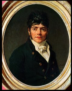 medalhão Retrato do Comte Esteve, 1804 de Jacques Louis David