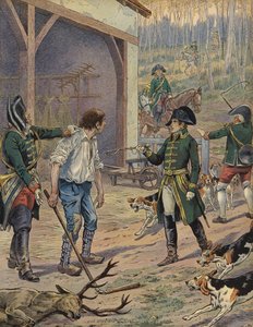 Caça de Napoleão de Jacques Marie Gaston Onfray de Breville (Job)