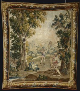 Tiro com arco, de Diversões Champêtres de Jacques Nicolas Julliard