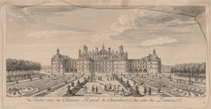 Chateau Chambord dos jardins. de Jacques Rigaud