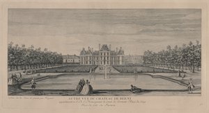 Castelo de Berny dos jardins de Jacques Rigaud