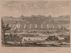 Castelo de St. Germain en Laye do rio.