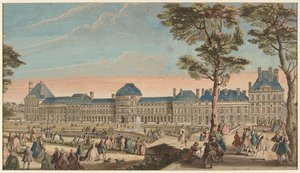 Os passeios do Palácio das Tulherias de Jacques Rigaud