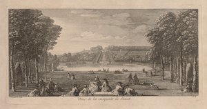 Vista da cascata de Seaux. de Jacques Rigaud