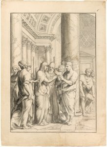 Casamento da Virgem de Jacques Stella