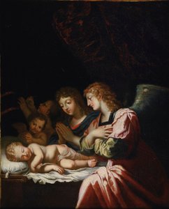 A Adoração dos Anjos de Jacques Stella