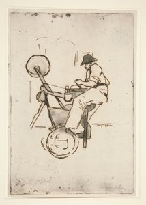 O Facas-Grinder de Jacques Villon