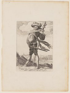 Coronel, dos Oficiais e Soldados da Guarda-costas do Imperador Rodolfo II de Jacques de Gheyn II