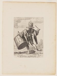 Baterista, de Oficiais e soldados da guarda-costas do Imperador Rodolfo II de Jacques de Gheyn II