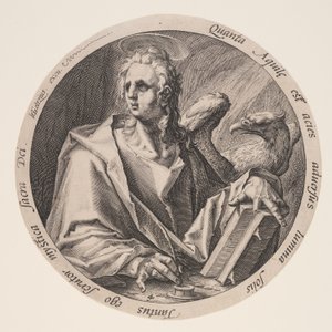 João, de Os Evangelistas de Jacques de Gheyn II