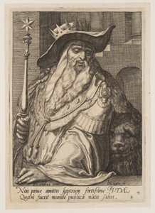 Judá, de Os Doze Filhos de Jacob de Jacques de Gheyn II