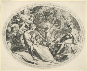 O milagre dos cinco pães de Jacques de Gheyn II