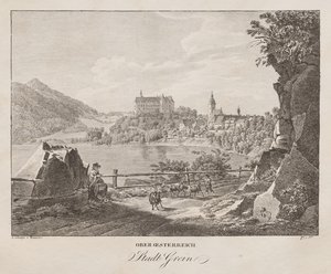 Alta Áustria, cidade de Grein de Jakob Alt