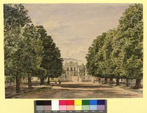 Castelo de Hetzendorf de Jakob Alt