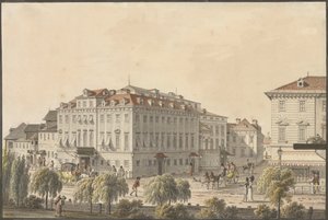 The The Theater an der Wien, ca 1816.