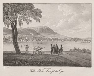 Ungern, mosteiro de Klein, Mariazell perto de Ofen de Jakob Alt